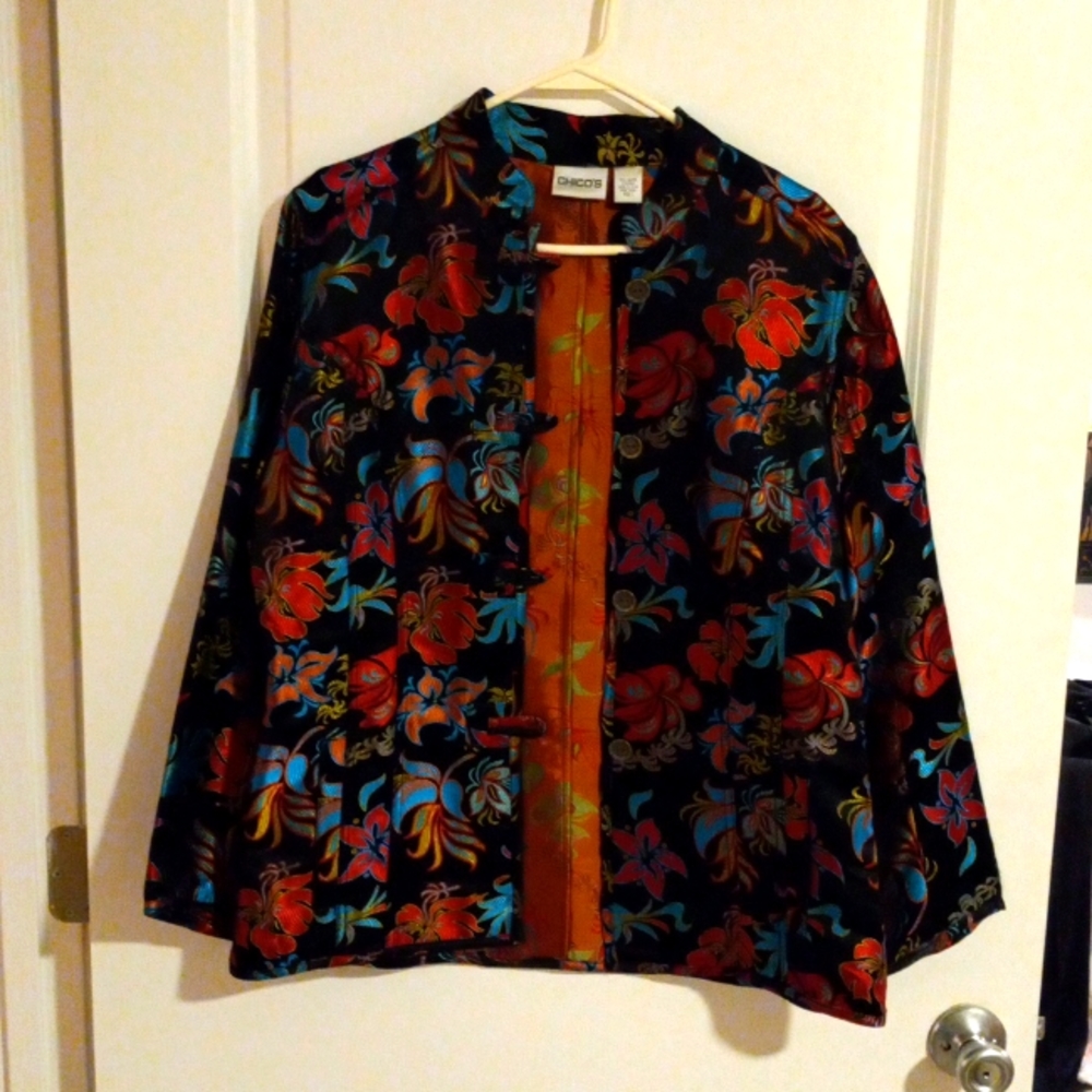 Oriental Silky Dressy Jacket